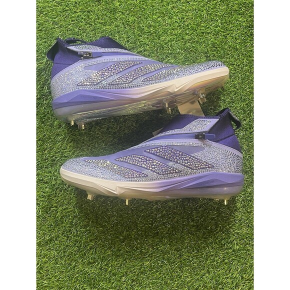 Adidas Swarovski x Adizero Impact+ Baseball Cleat Ice Lavender IH8154 Size 12.5 main image 6